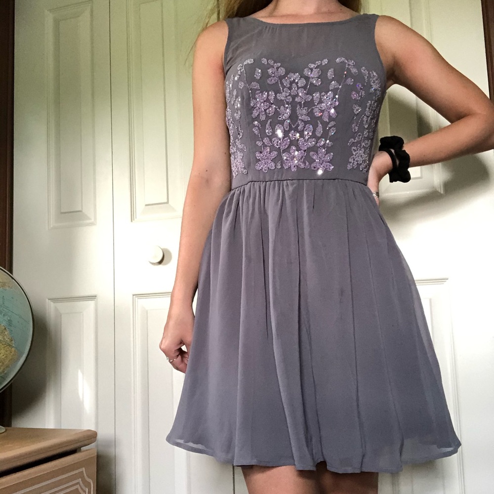 SOLD: Beaded formal dress
